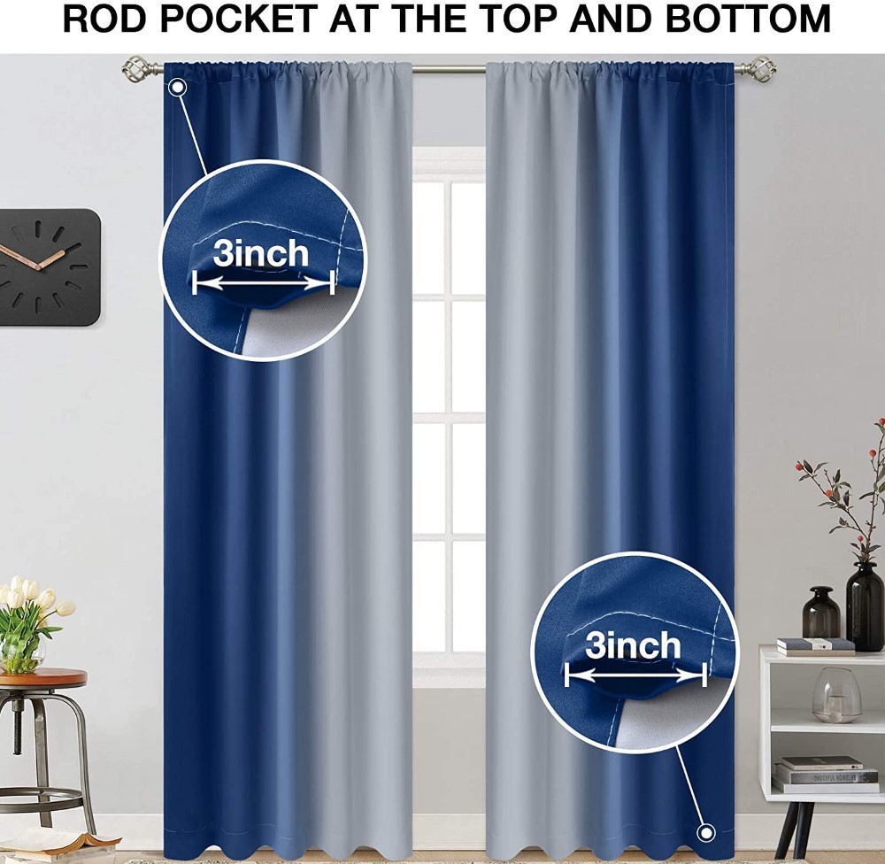 Light Blocking Ombre Curtains (2)