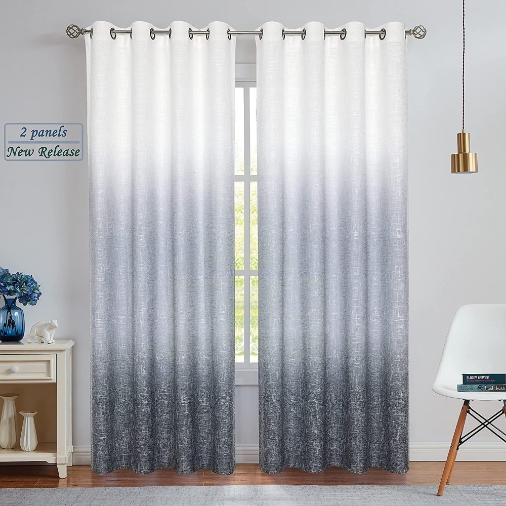Ombre Window Curtains  (2)