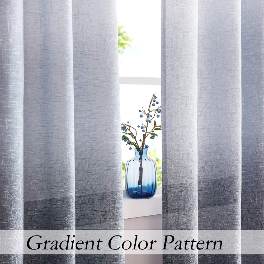 Ombre Window Curtains  (4)