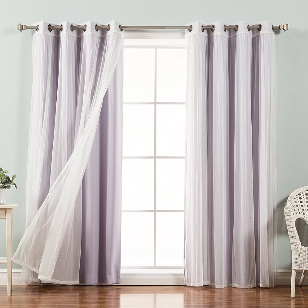 Tulle Sheer Lace & Blackout Curtain (6)